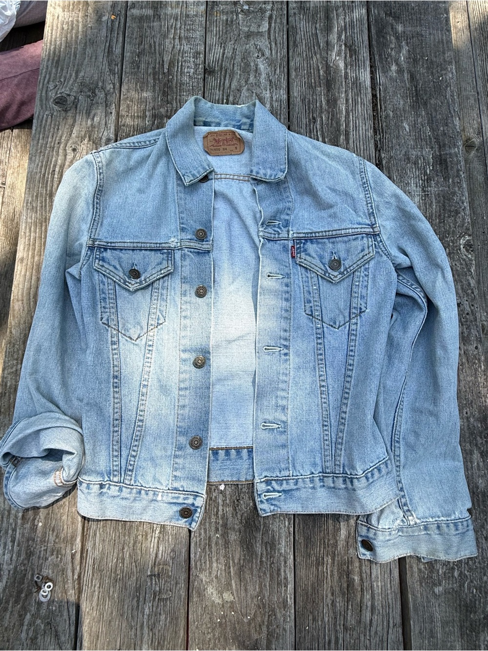 Levi's Light Wash Denim Trucker Jacket